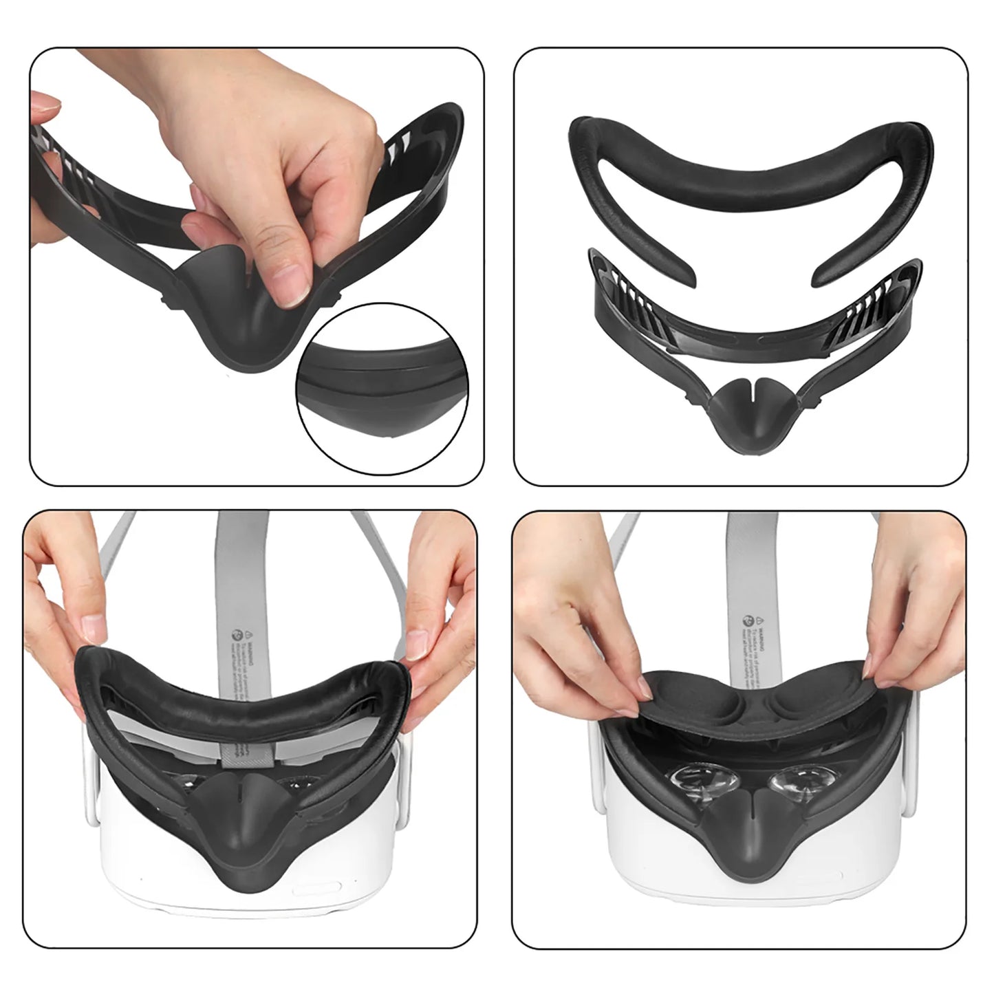 Oculus Quest 2 Grip Knuckle Strap Silicone VR Accessories