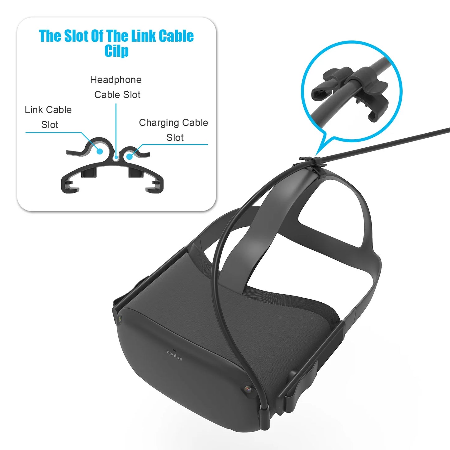 Oculus Quest 2 Grip Knuckle Strap Silicone VR Accessories