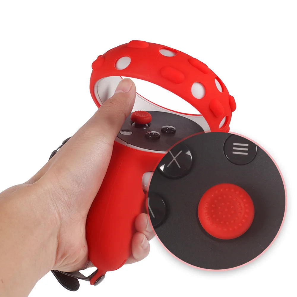 Oculus Quest 2 Grip Knuckle Strap Silicone VR Accessories