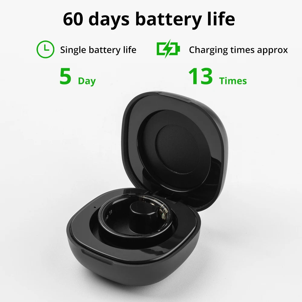 2024 COLMI R09 Smart Ring – Health & Sleep Monitor with Charging Case