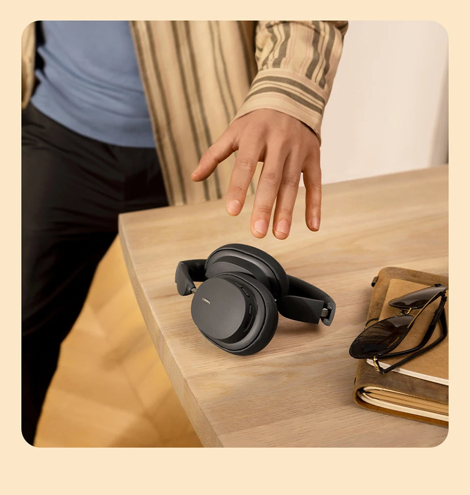 Baseus Bowie D05 Wireless Headphones – 3D Spatial Audio & 70H Playtime