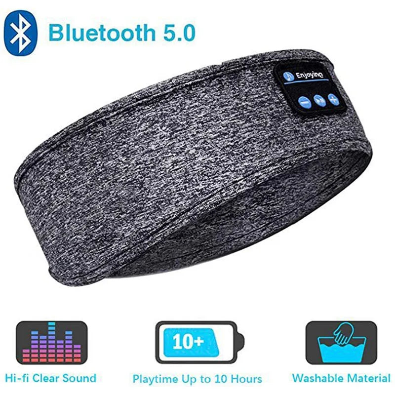 Fone Bluetooth Earphones Sports Sleeping Headband – Wireless Music Eye Mask Headset