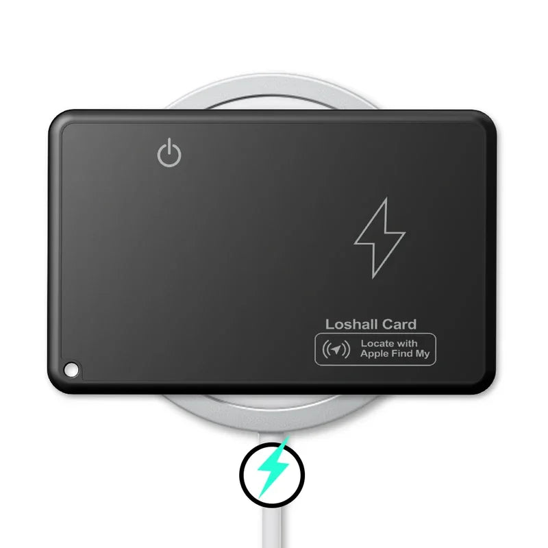 New Wireless Charging Wallet Tracker - Waterproof GPS Locator for Apple Find My App