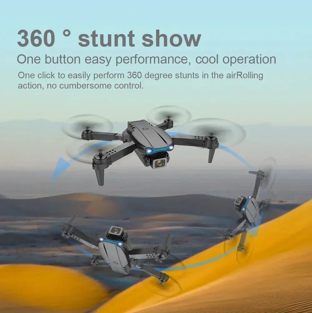 New E99 PRO Drone GPS 8K HD Camera FPV 5G Wifi Brushless Motor Foldable RC Quadcopter