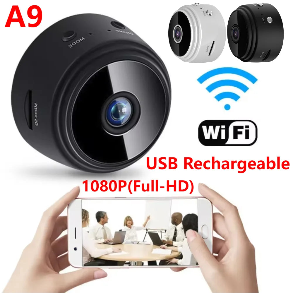 A9 WiFi Mini Camera – Wireless Security Camera for Home & Pets