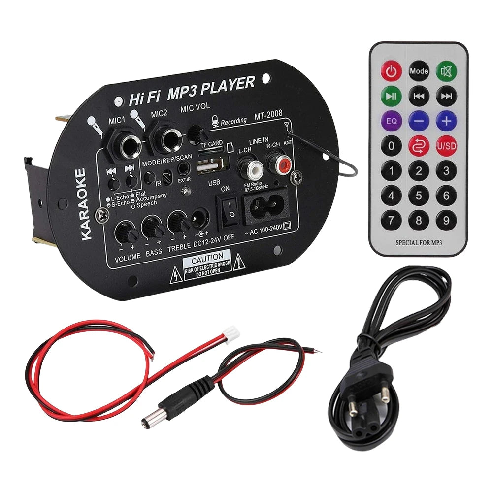 Car Subwoofer Bluetooth 5.0 120W DIY Power Amplifier Module