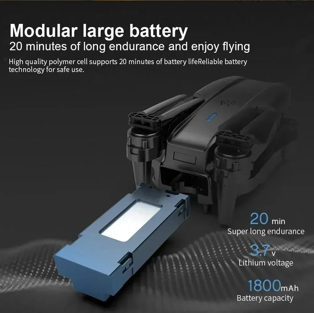 New E99 PRO Drone GPS 8K HD Camera FPV 5G Wifi Brushless Motor Foldable RC Quadcopter