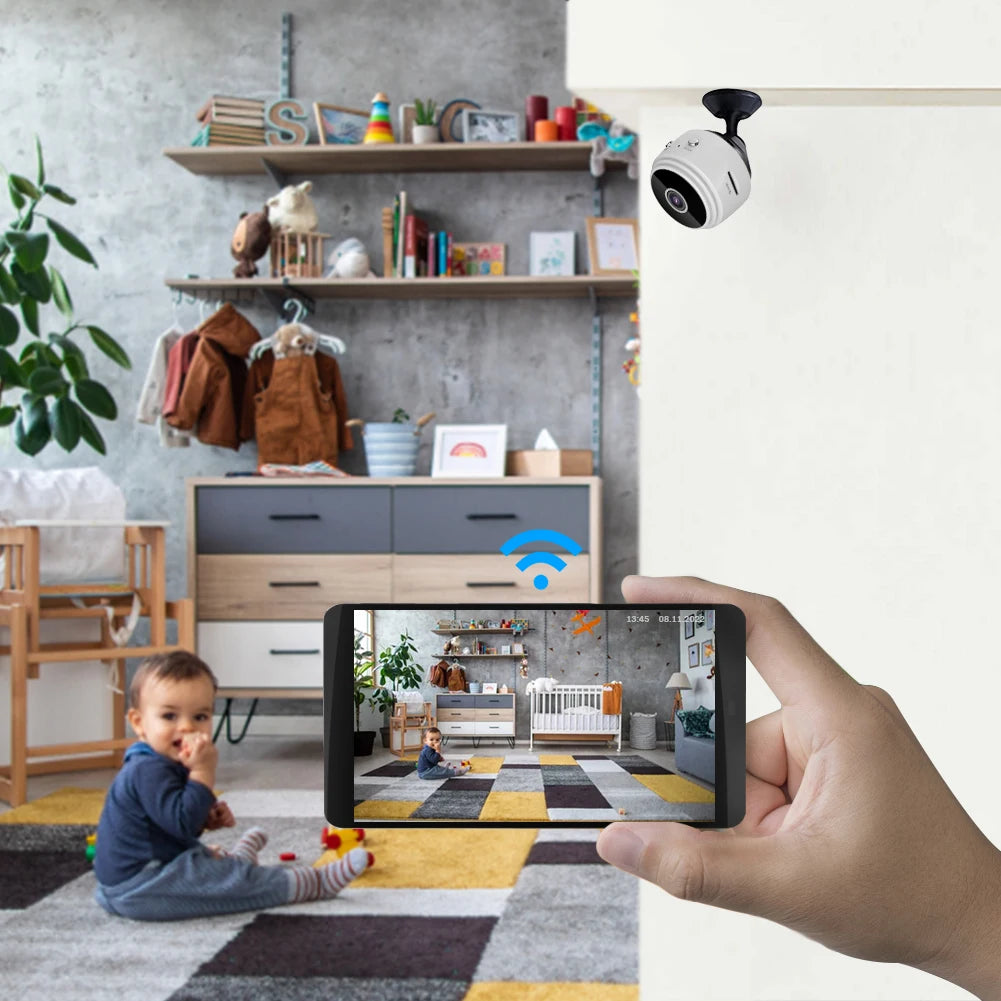 A9 WiFi Mini Camera – Wireless Security Camera for Home & Pets