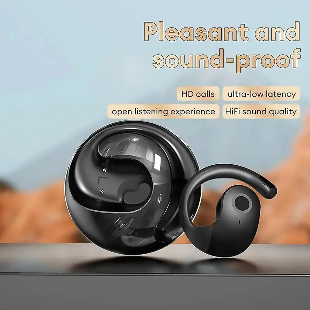 OWS Wireless Bluetooth Headphones – HiFi Stereo Sound & Smart Touch Controls