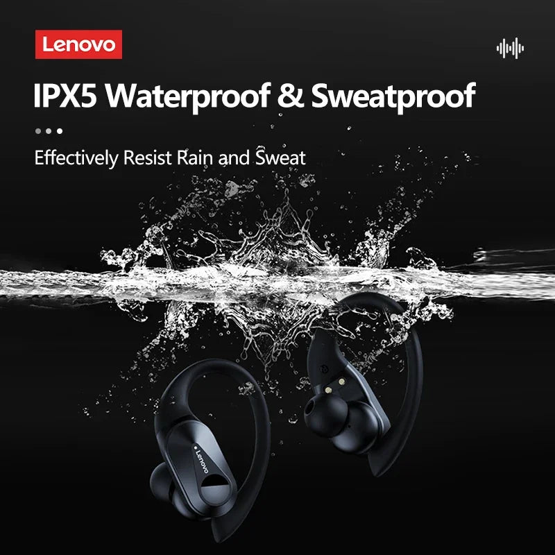 Lenovo LP75 TWS Bluetooth 5.3 Earphones – Waterproof & Noise Reduction