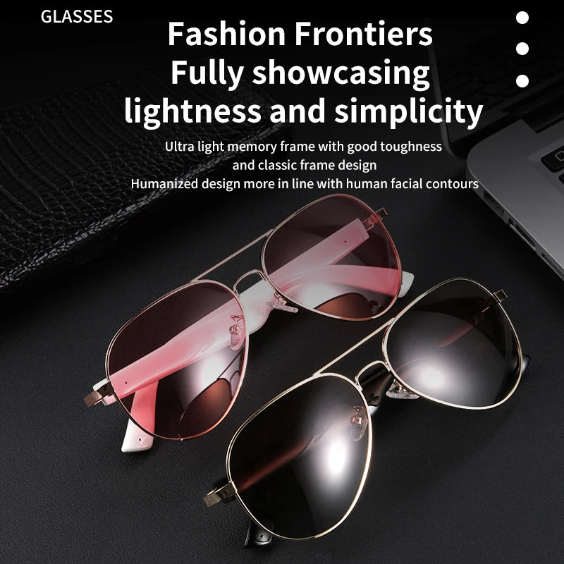 MZ01 Smart Bluetooth Sunglasses, UV400, Fast Charging, Hands-Free Call