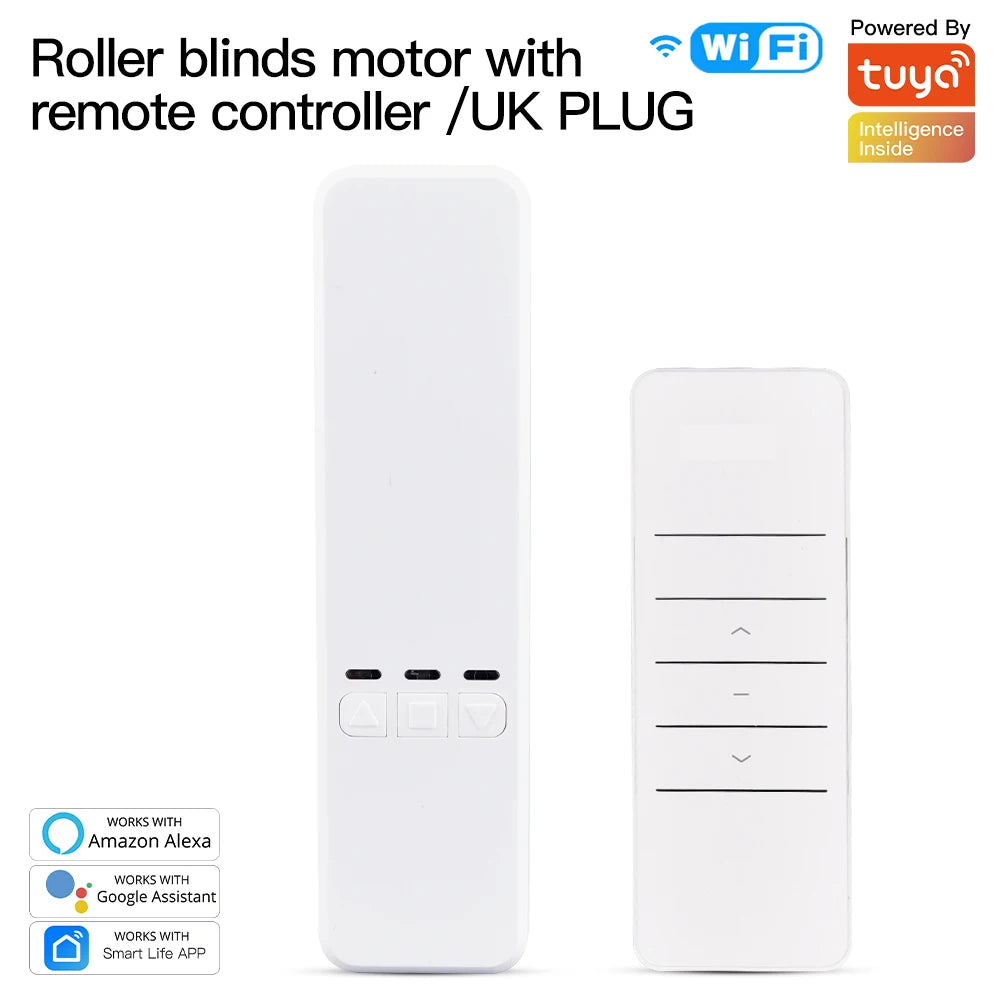 MOES Tuya WiFi Smart Motorized Chain Roller Blinds - Alexa/Google Compatible