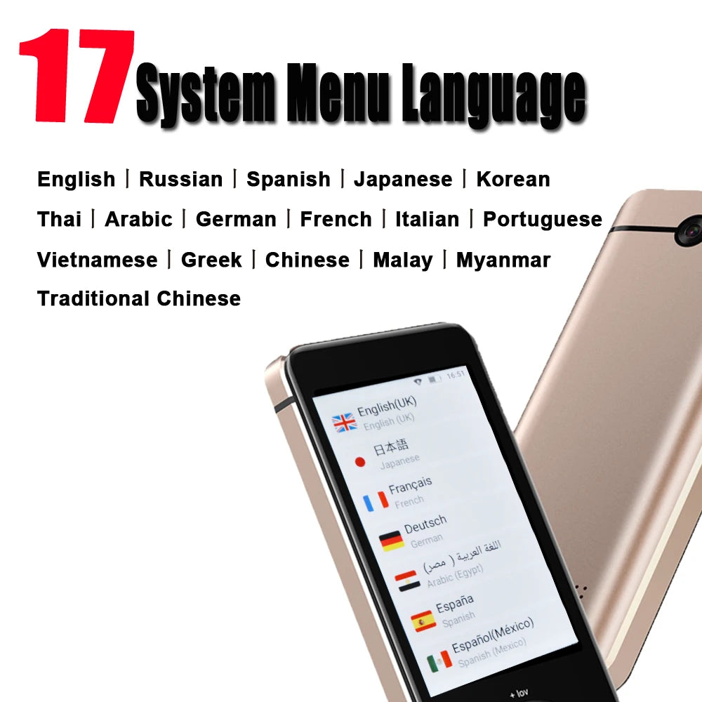 Newest M9 Instant Voice Translator – Portable, Real-time Smart Translator, 12 Offline Languages