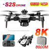 S2S Mini Drone with 4K/8K HD Camera – Foldable Quadcopter for Aerial Photography
