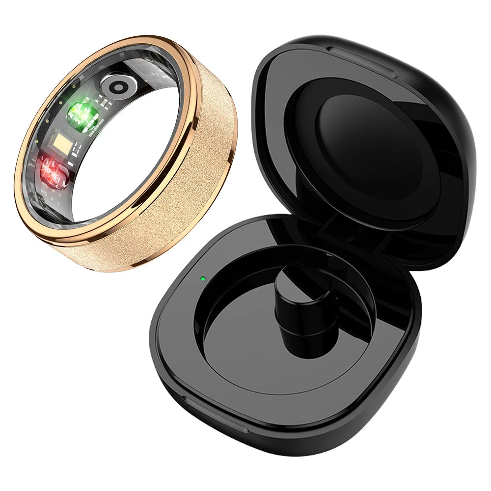 COLMI R10 Smart Ring with Charging Case, Health & Sleep Monitor, Waterproof, Multi-sport Mode