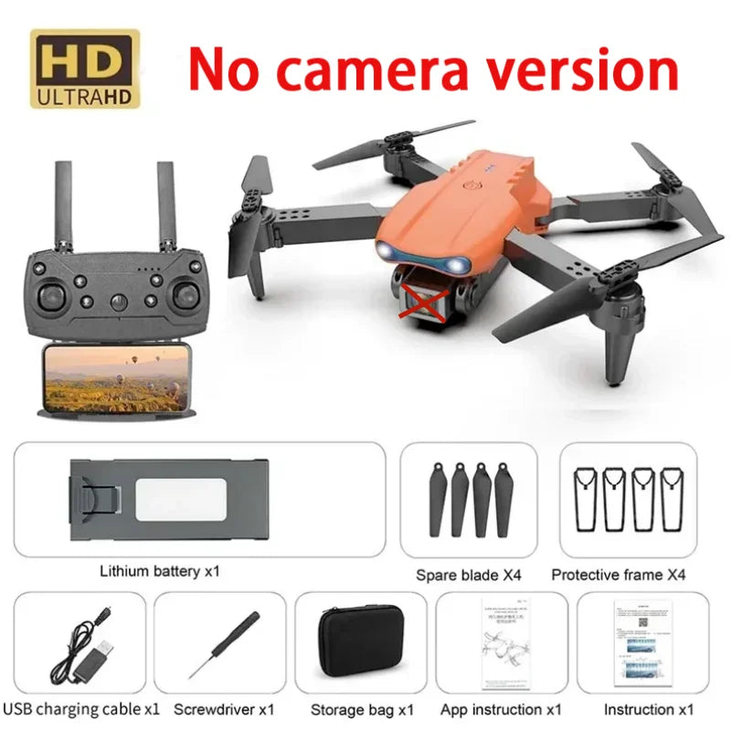 New E99 PRO Drone GPS 8K HD Camera FPV 5G Wifi Brushless Motor Foldable RC Quadcopter