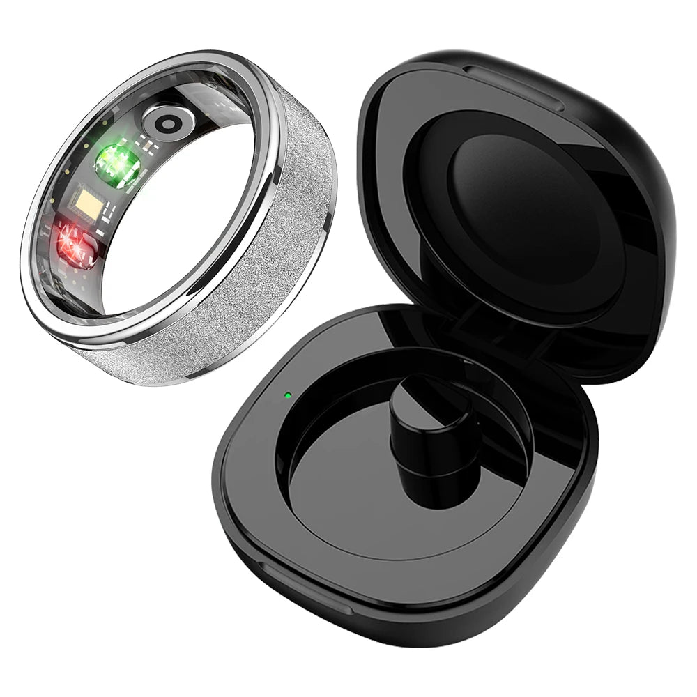 COLMI R10 Smart Ring with Charging Case, Health & Sleep Monitor, Waterproof, Multi-sport Mode