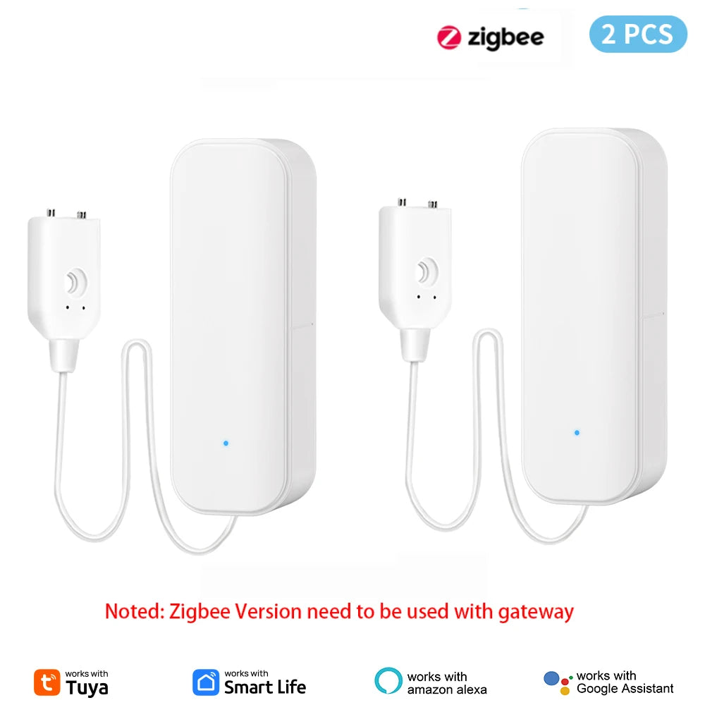 WiFi Water Level Sensor Tuya Leakage Alarm Flood Leak Detector Smart Home Life APP Water Alert Overflow Alarm Security System