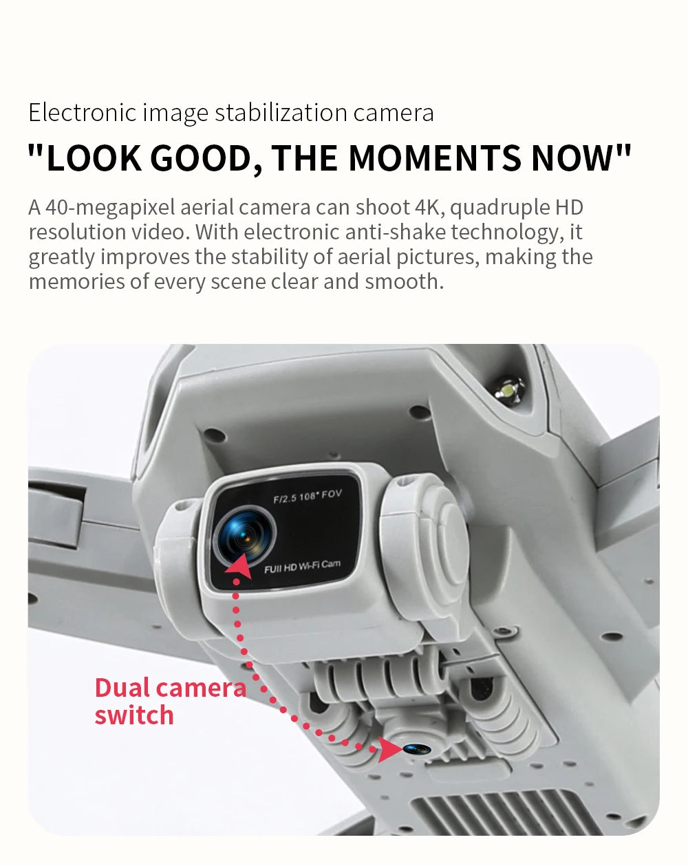 Drone L900 Pro 4K 5G GPS HD Dual Camera Foldable Quadcopter RC