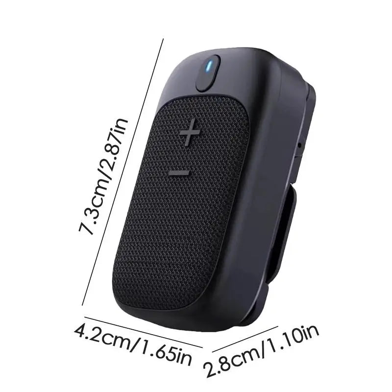 Wireless Wearable Waterproof Speaker – Portable Stereo Bass