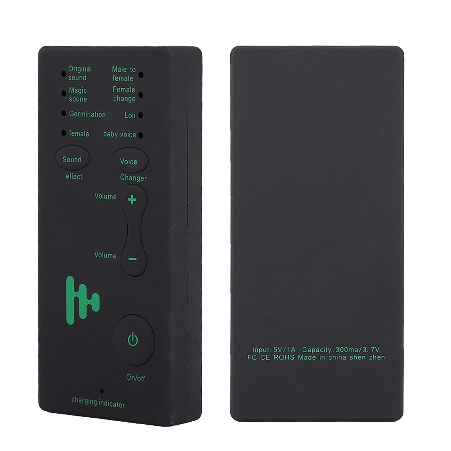 Audio Sound Card Portable Voice Changer for Mobile & PC - English Version