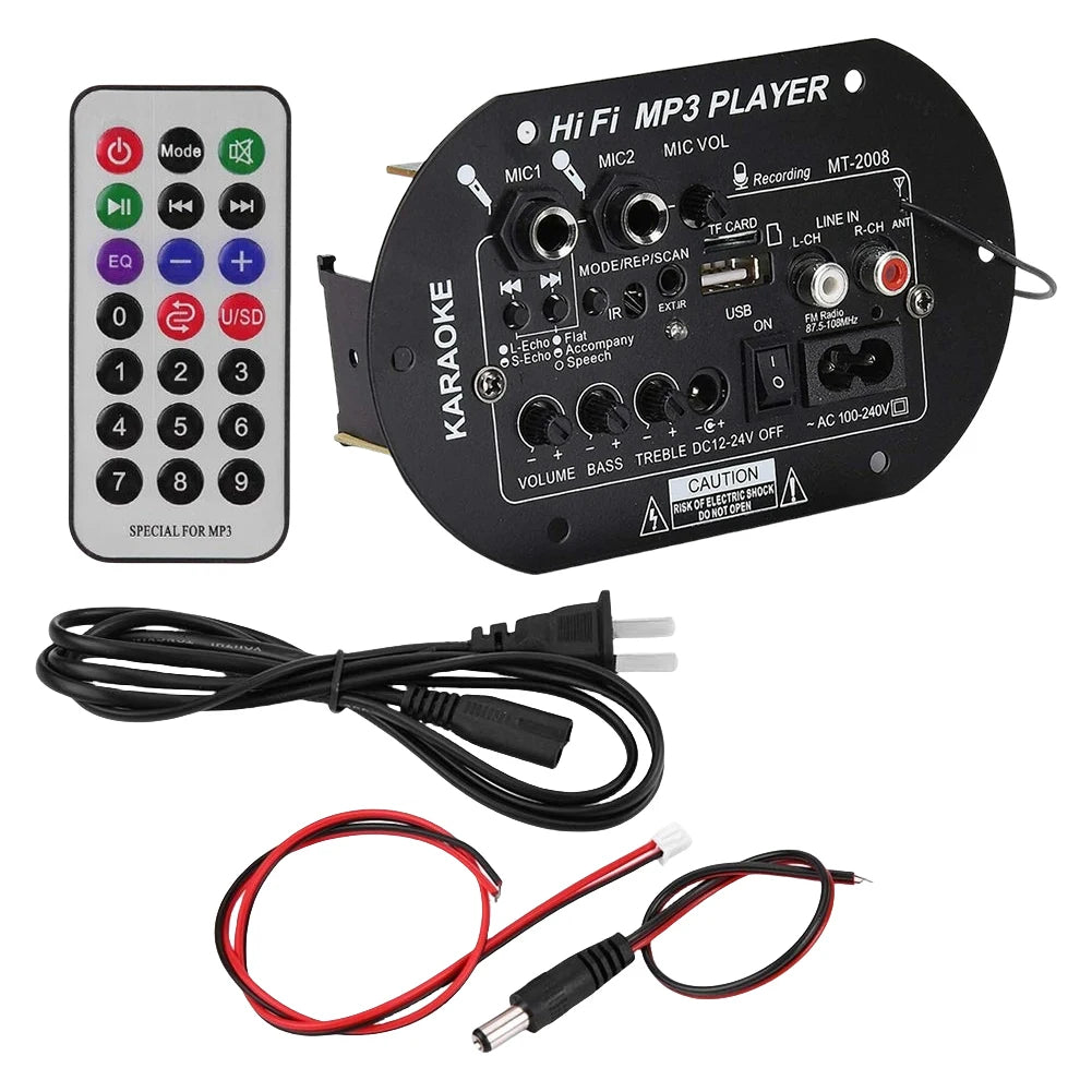 Car Subwoofer Bluetooth 5.0 120W DIY Power Amplifier Module