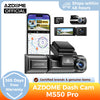 Upgrade AZDOME M550 Pro Car DVR Dash Cam 4K 5.8Ghz WiFi 2/3 Cameras Front/Cabin/Rear Cam GPS Night Vision Parking Monitor داش كا