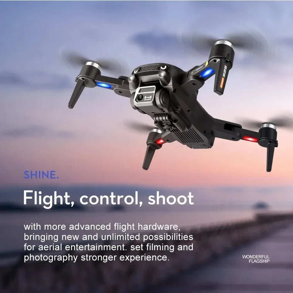 S2S Mini Drone with 4K/8K HD Camera – Foldable Quadcopter for Aerial Photography