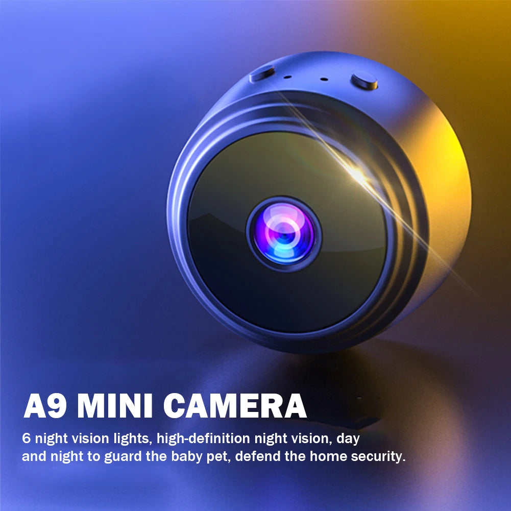 A9 WiFi Mini Camera – Wireless Security Camera for Home & Pets