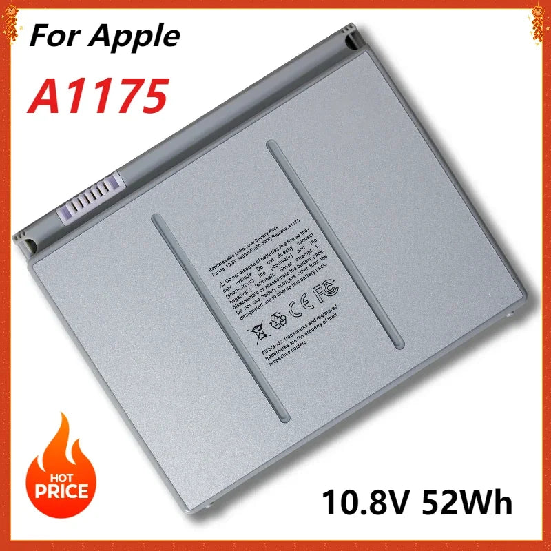 Laptop Battery for Apple MacBook Pro 15" A1150 A1226 A1260 A1211 MA463 MA464 MA601 MA600 MA609 MA610 A1175 MA348 MA348G/A J/A