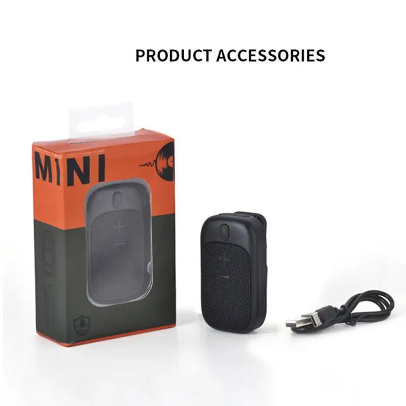 Wireless Wearable Waterproof Speaker – Portable Stereo Bass