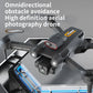 New M17 Max Drone 8K Professional Optical Flow RC Helicopter with Triple HD Camera, Foldable, WIFI FPV, LED, 5000m Range
