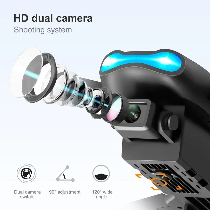 New E99 PRO Drone GPS 8K HD Camera FPV 5G Wifi Brushless Motor Foldable RC Quadcopter