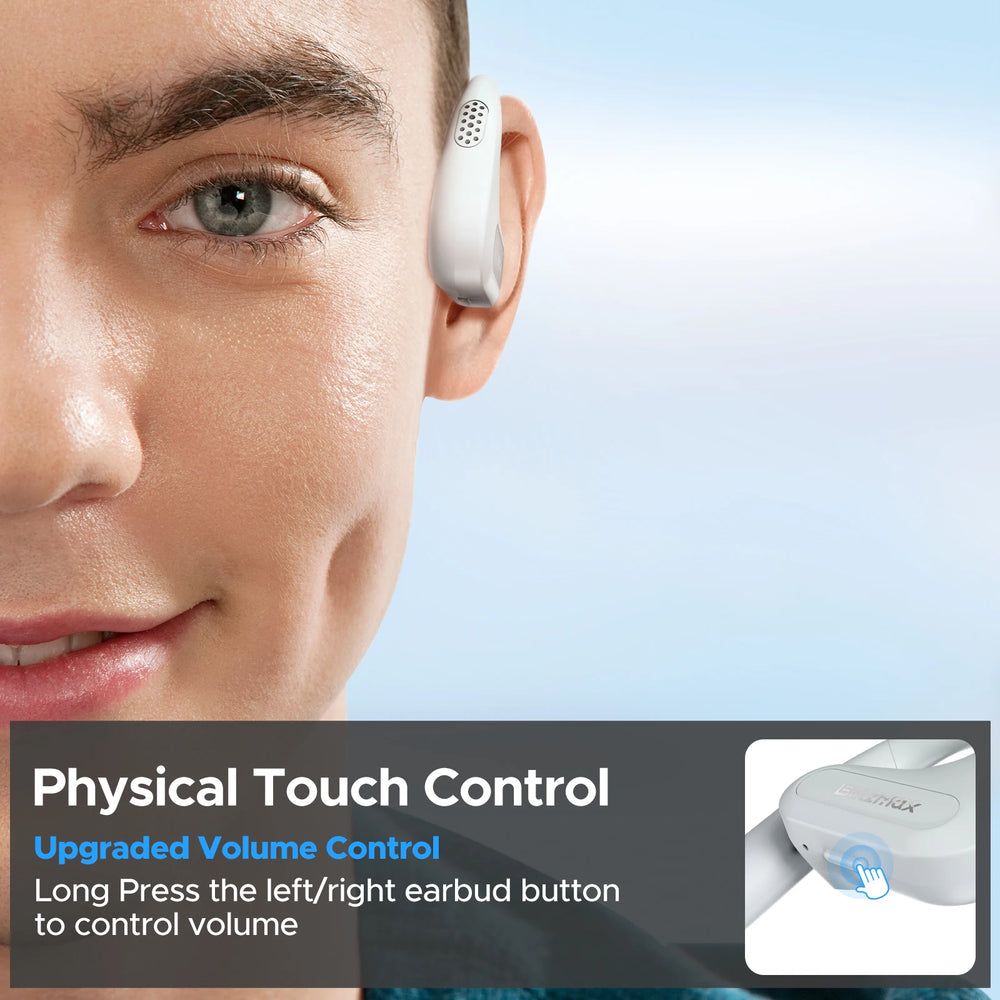 BlitzMax BM-CT2 True Wireless Bluetooth 5.3 Headphones with Enhanced Bass