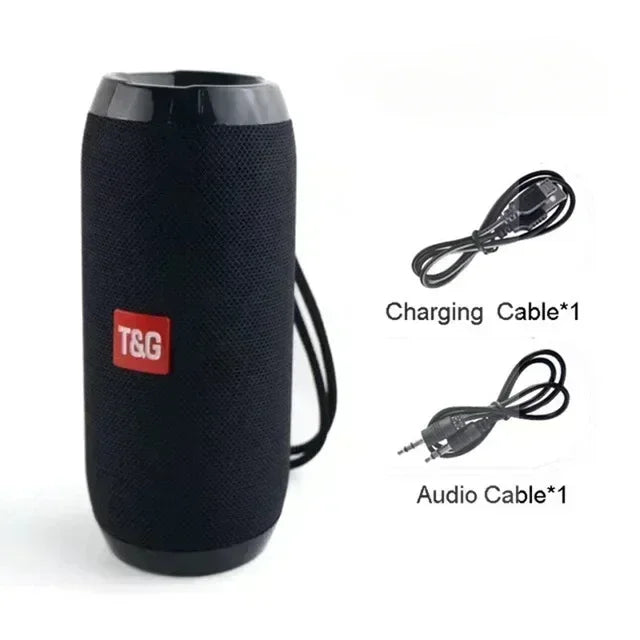 Portable Wireless Bluetooth Speaker – Waterproof Subwoofer & Stereo Sound