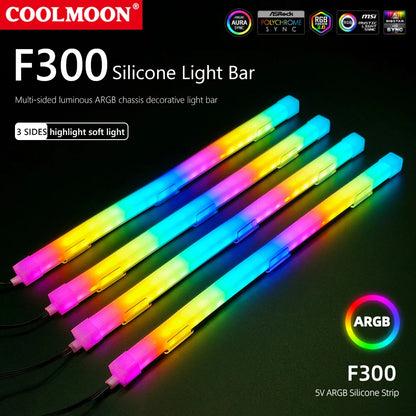 5V 3Pin/4Pin ARGB LED Light Strip – AURA SYNC for Gigabyte Motherboards