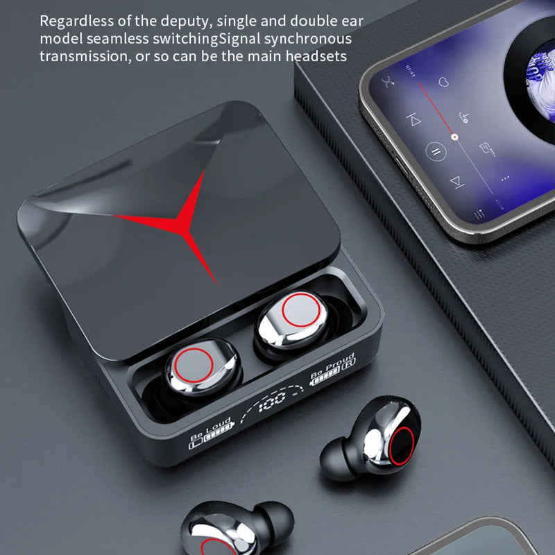 TWS M90 Wireless Gaming & Sport Earbuds – Bluetooth Headphones