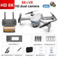 E99 Pro RC Drone Foldable 8K HD Dual Camera Quadcopter with Altitude Hold
