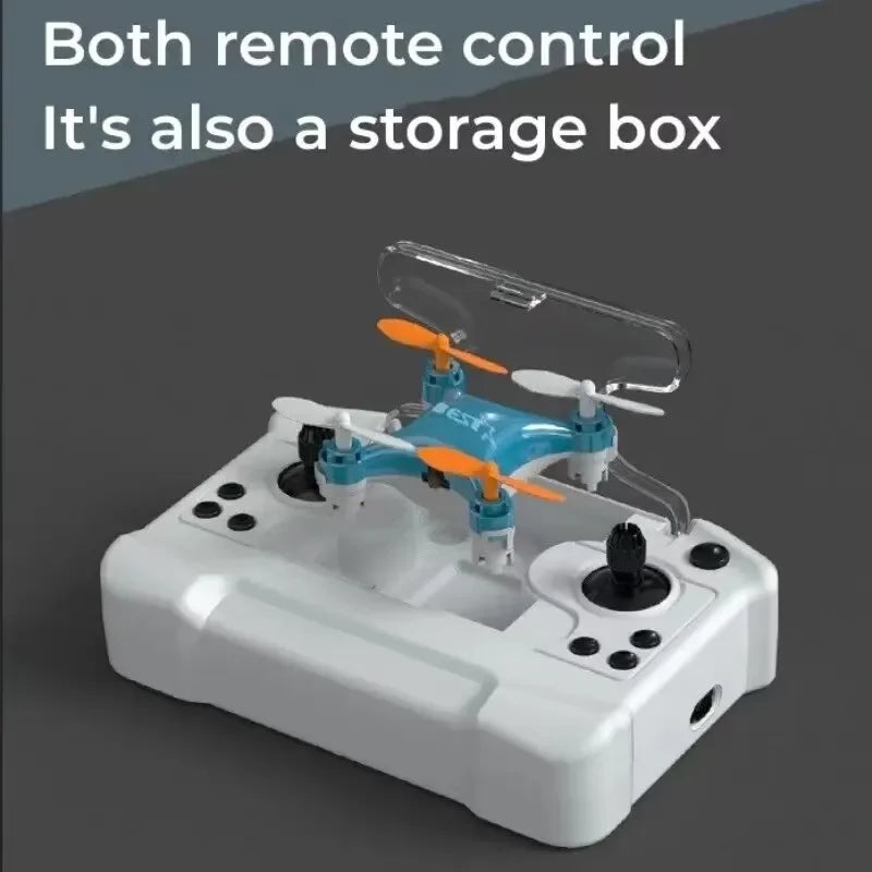 Drone Mini Remote Control Aircraft for Kids - Fixed Height Quadcopter
