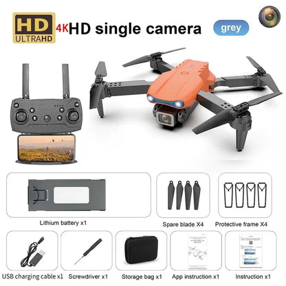 New E99 PRO Drone GPS 8K HD Camera FPV 5G Wifi Brushless Motor Foldable RC Quadcopter