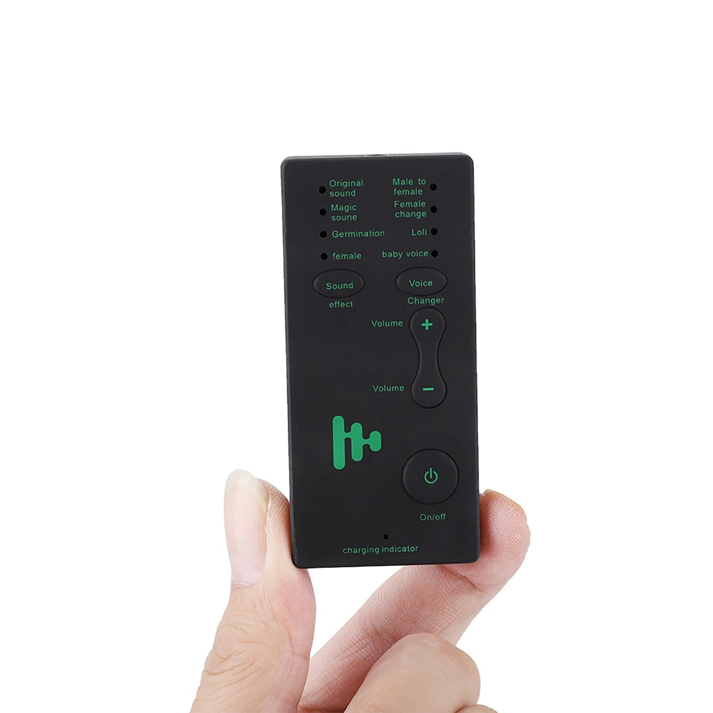 Audio Sound Card Portable Voice Changer for Mobile & PC - English Version