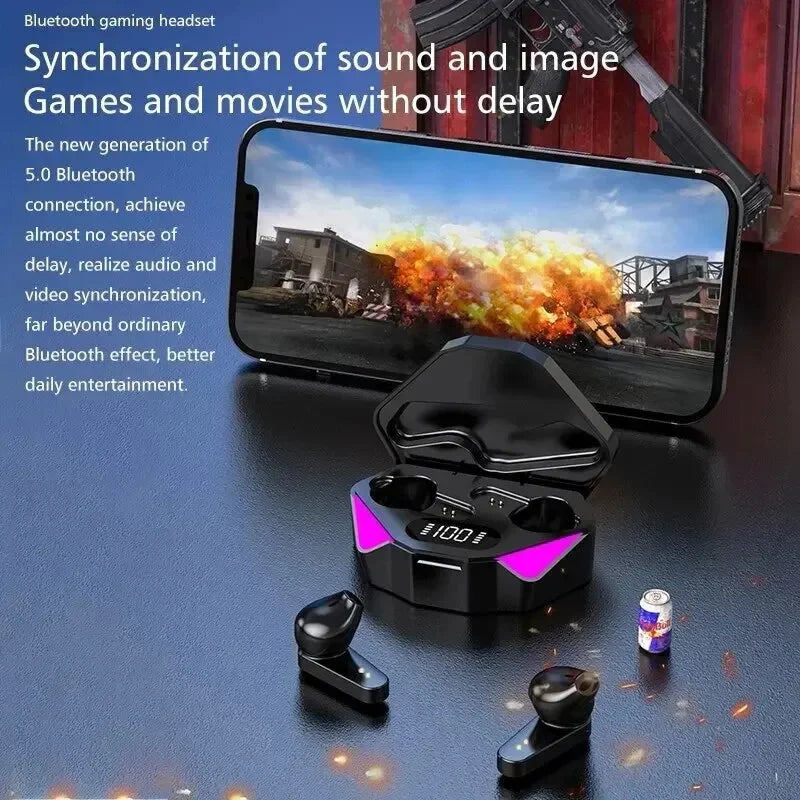 New Wireless Bluetooth Gaming Headphones, Earbuds for Xiaomi, Huawei