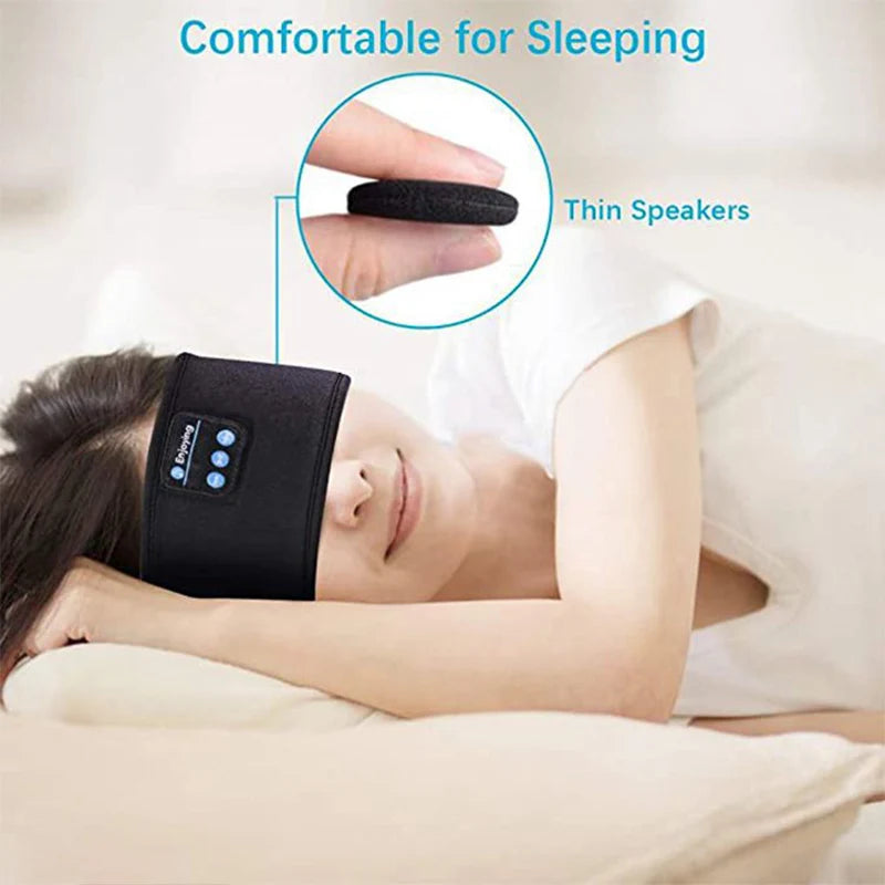 Fone Bluetooth Earphones Sports Sleeping Headband – Wireless Music Eye Mask Headset