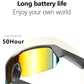 YJ006 Cycling bluetooth smart glasses technology audio call remote headset sunglasses sports driving music earbuds headphones