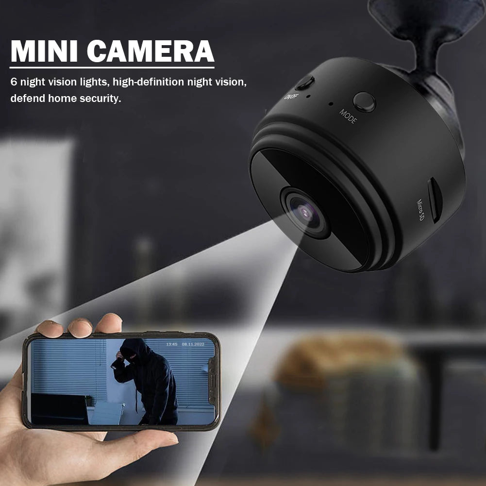 A9 WiFi Mini Camera – Wireless Security Camera for Home & Pets
