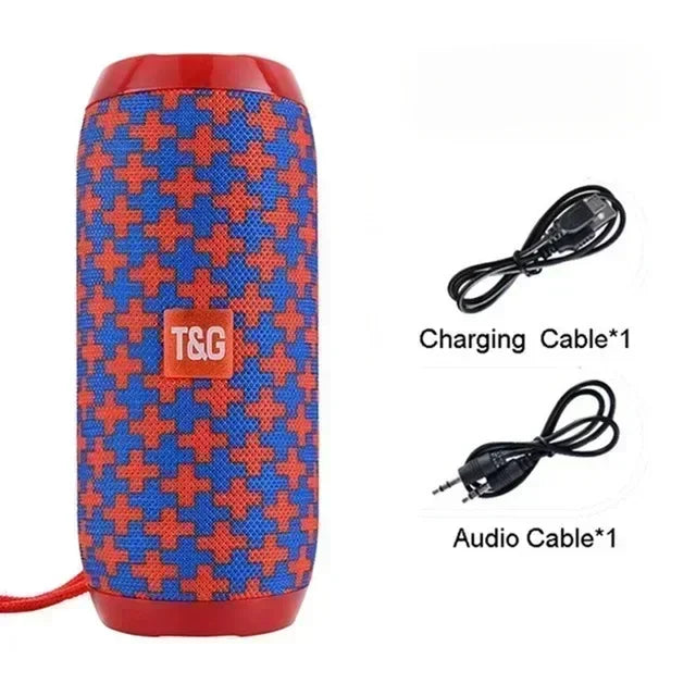 Portable Wireless Bluetooth Speaker – Waterproof Subwoofer & Stereo Sound