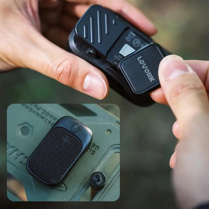 Wireless Wearable Waterproof Speaker – Portable Stereo Bass