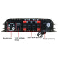 1600W Digital HiFi Stereo Power Amplifier – 4-Channel Bluetooth Amp