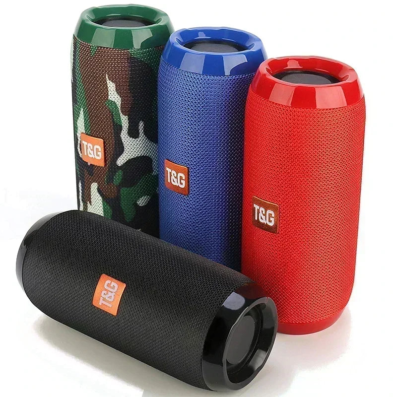 Portable Wireless Bluetooth Speaker – Waterproof Subwoofer & Stereo Sound