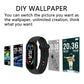 M6 Smart Watch for Men & Women - Fitness Tracker with Heart Rate, Blood Pressure Monitor, Waterproof